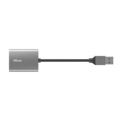 Считыватель флеш-карт Trust Dalyx Fast USB 3.2 Card reader Фото 3