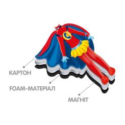 Развивающая игрушка Vladi Toys Магнітна одевалка Єва, укр. Фото 2