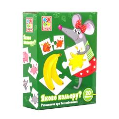 Развивающая игрушка Vladi Toys Какого цвета , украинский язык Фото