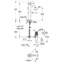 Смеситель Grohe BauClassic Фото 5