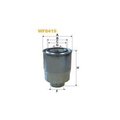 Фильтр топливный Wixfiltron WF8419 Фото