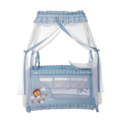 Детский манеж Lorelli MAGIC SLEEP blue advent Фото 1