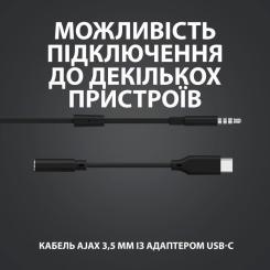 Наушники Logitech G333 Black Фото 2