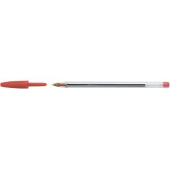 Ручка шариковая Bic Cristal, красная Фото