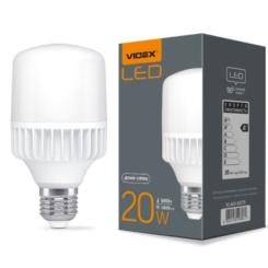 Лампочка Videx A65 20W E27 5000K 220V Фото 1