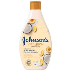 Гель для душа Johnson's Vita-Rich Релаксний з йогуртом, кокосом і екстракт Фото