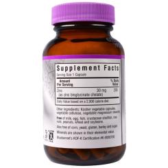 Минералы Bluebonnet Nutrition Хелатний Цинк, Albion, 90 гелевих капсул Фото 1