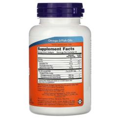Жирные кислоты Now Foods Омега-3 1000мг, 100 желатиновых капсул Фото 1