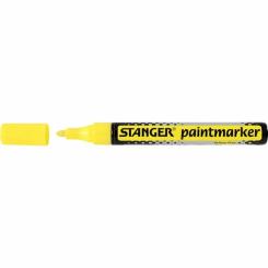Маркер Stanger Permanent желтый Paint 2-4 мм Фото