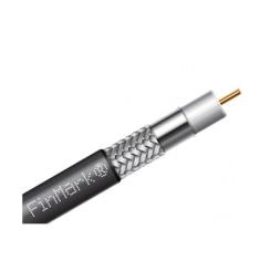 Кабель телевизионный FinMark RG-660, CU, 100м, black Фото