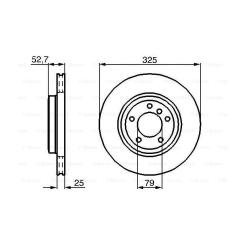 Тормозной диск Bosch 0 986 478 012 Фото 4