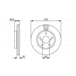 Тормозной диск Bosch 0 986 479 428 Фото 4