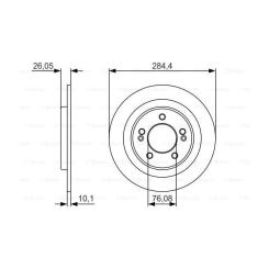 Тормозной диск Bosch 0 986 479 A47 Фото 4