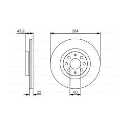 Тормозной диск Bosch 0 986 479 S91 Фото 4
