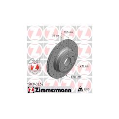Тормозной диск ZIMMERMANN 150.3432.52 Фото