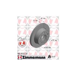 Тормозной диск ZIMMERMANN 180.3032.20 Фото