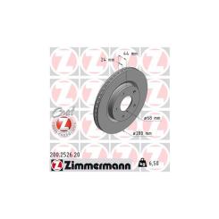 Тормозной диск ZIMMERMANN 200.2526.20 Фото