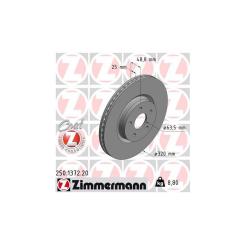 Тормозной диск ZIMMERMANN 250.1372.20 Фото