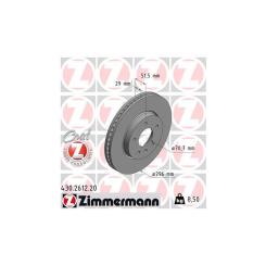 Тормозной диск ZIMMERMANN 430.2612.20 Фото