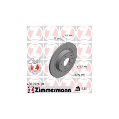 Тормозной диск ZIMMERMANN 430.2624.20 Фото