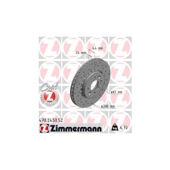 Тормозной диск ZIMMERMANN 470.2450.52 Фото