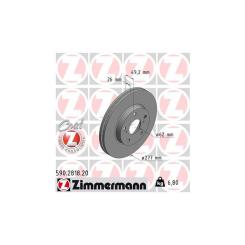 Тормозной диск ZIMMERMANN 590.2818.20 Фото