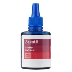 Краска штемпельная Axent 30 мл., синяя Фото