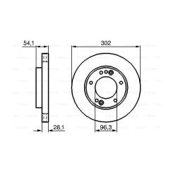 Тормозной диск Bosch 0 986 479 230 Фото 4