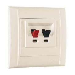 Розетка MAKEL Defne Крем (HI-FI) Фото