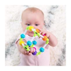 Погремушка Fat Brain Toys прорезыватель тактильный Кубби Quubi Фото 2