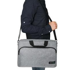 Сумка для ноутбука Grand-X 14'' SB-148 soft pocket Grey Фото 8