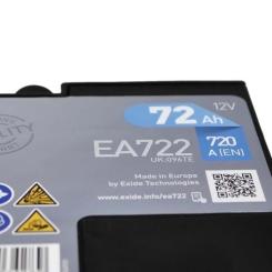Аккумулятор автомобильный EXIDE PREMIUM 72A Фото 4