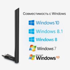 Сетевая карта Wi-Fi Mercusys MU6H Фото 6