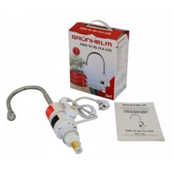 Проточный водонагреватель Grunhelm EWH-1X-3G-FLX-LED Фото 6