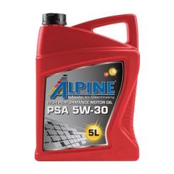 Моторное масло Alpine 5W-30 PSA 5л Фото