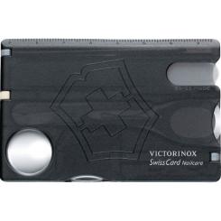 Мультитул Victorinox SwissCard NailCare Transparent Black Фото 5