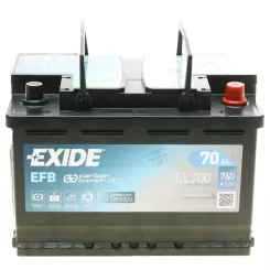Аккумулятор автомобильный EXIDE 70A Фото