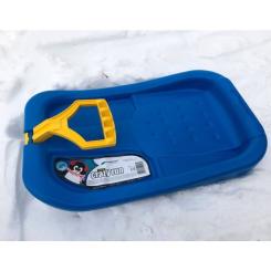 Санки Prosperplast Crazy Run ISBRUN-3005U ледянка синяя Фото 2