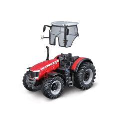 Спецтехника Bburago Трактор Massey Ferguson 8740S 10 см Фото 1