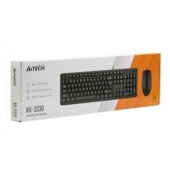 Комплект A4Tech KK-3330 USB Black Фото 8
