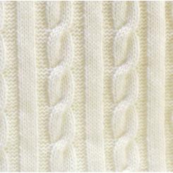 Плед Прованс Soft косы Молочный 220х240 см Фото 2