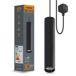 Светильник Videx LED 10W 4100K черный Фото