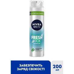 Гель для бритья Nivea Men Fresh Kick 200 мл Фото 1