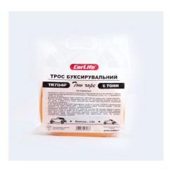 Трос буксировочный CarLife 6т 5,5 м Фото 1