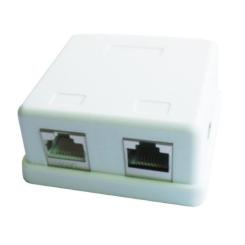 Компьютерная розетка Cablexpert RJ45x2 FTP, cat.5e Фото