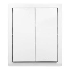 Выключатель Simon IP54, білий Фото 1