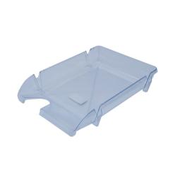 Лоток для бумаг Арника горизонтальный КОМПАКТ, прозрачный Фото