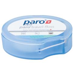 Зубная нить Paro Swiss Travel-floss Дорожня Синя упаковка 5 м Фото