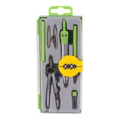 Готовальня ZiBi BASIS 7 предметов, зеленый, KIDS Line Фото