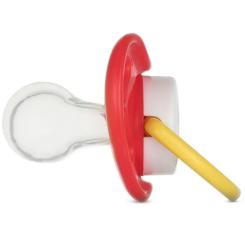 Пустышка Baboo Me To You 0+ мес красная Фото 1